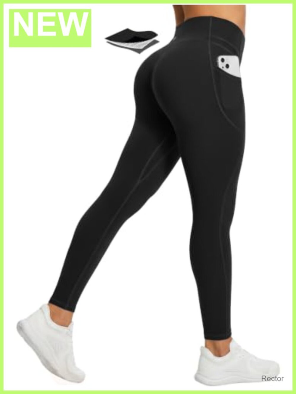 Butt Lifting Leggings with Pockets High Waisted Tummy Control Yoga Pants